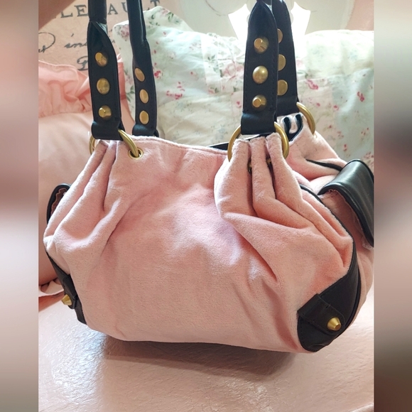 🎀 Rare Baby Pink Juicy Couture Bag - Picture 9 of 11